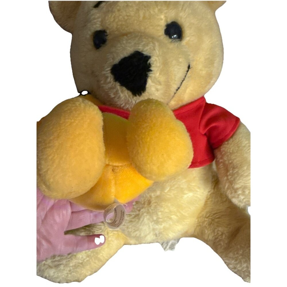 2 Lot 15” Winnie The Pooh Plush Vintage Disney Sears Canada 8” 2001 Fisher Price - Picture 14 of 14